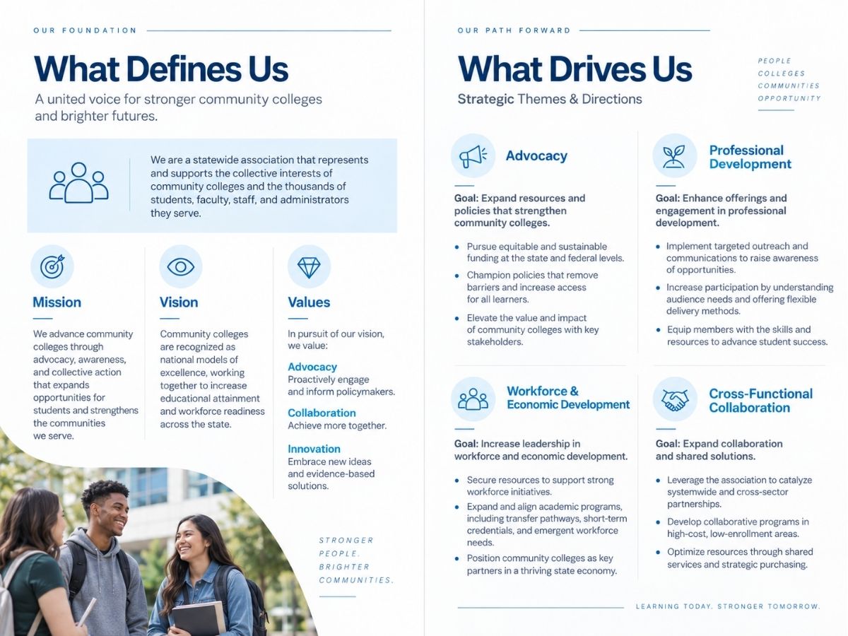 Statewide community college strategy